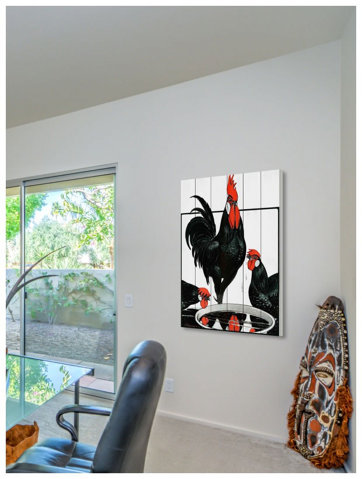 Marmont Hill "Journal Poultry 2" Painting Print on White Wood