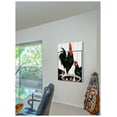thumbnail image 3 of Marmont Hill "Journal Poultry 2" Painting Print on White Wood, 3 of 7