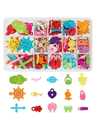 1 Box Silicone Beads Animals Silicone Bead Kit Unicorn Thick Loose Spacer  Chunky Beads for Jewelry Making Beaded Necklace Lanyard Bracelet Keychain