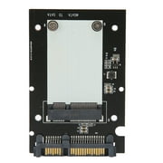 MSATA to SATA III Adapter 6Gbps Fast Transfer Mass Storage Interface PCB with SATA Interface for Desktop Computer SSD