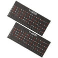thumbnail image 1 of STRANDCHIC 2Pcs Guitar Scale Stickers Reusable Guitar Neck Decals for Beginner Practice and Decoration, 1 of 6