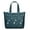 Traditional, variant on Traditional Antique-Lovers Travel Bag, Vintage Faded Style Weekender Duffel with Boho Floral Aesthetic, Lightweight Tote for Versatile Use