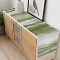thumbnail image 4 of Sage Green Ombre Table Runner - 48 Inch Long, Kitchen Dining Table Runner Dresser Scarves, Modern Abstract Art Farmhouse Farmhouse Decor for Coffee Tables Wedding Party Banquet, 4 of 8