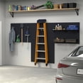 thumbnail image 2 of RST Brands Flow Wall 13 PC Plastic & Steel Garage Wall Storage Set in Black, 2 of 7