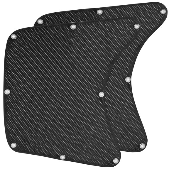 2Pcs Side Window Sun Shades with Suction Cup Polyester Mesh Truck Window Shades Sunlight Protection Truck Window Shades for RV and Semi Truck