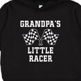 thumbnail image 3 of Inktastic Grandpa Little Racer Car Racing Toddler Hoodie, 3 of 4
