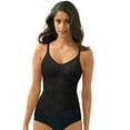thumbnail image 2 of Women's Bali 8L12 Lace 'N Smooth Shaping Camisole (Black M), 2 of 11