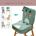 thumbnail image 3 of Toddler Booster Seat for Dining Double Straps Washable Portable Thick Chair Increasing Cushion, 3 of 9