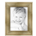 thumbnail image 2 of ArtToFrames 9" x 12" Precious Metals Pale Gold Picture Frame, 9x12 inch Gold Wood Poster Frame (WOM-5222),  Pack, 2 of 7