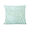 thumbnail image 6 of Home Soft Things 4-Piece Reversible Damask Embroidery Bedspread Set, Blue, Oversized Queen 110"x120", 6 of 7