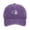 A-Purple487, variant on Ttongbb Hats Dog Paw Print Heart Embroidered Washed Unisex Baseball Multi-Color Couple's Cap Dad Hat Casual Sports Sun Headwear