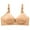Khaki, variant on Girls Sports Bra Women Padded Bra Feature V-Neck No Underwire Bra Style W-1126 Khaki XXL