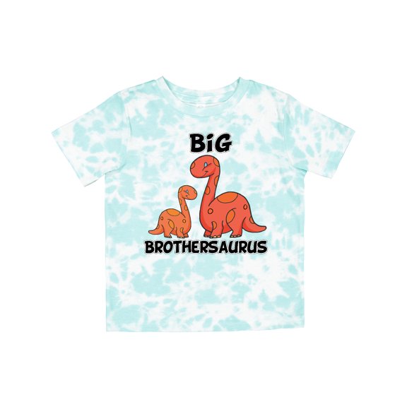 Inktastic Big Brothersaurus with Cute Sibling Dinosaurs Boys Toddler T-Shirt