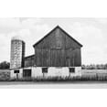thumbnail image 2 of Urquhart, Elizabeth 24x17 Black Ornate Wood Framed with Double Matting Museum Art Print Titled - Weathered III BW, 2 of 4