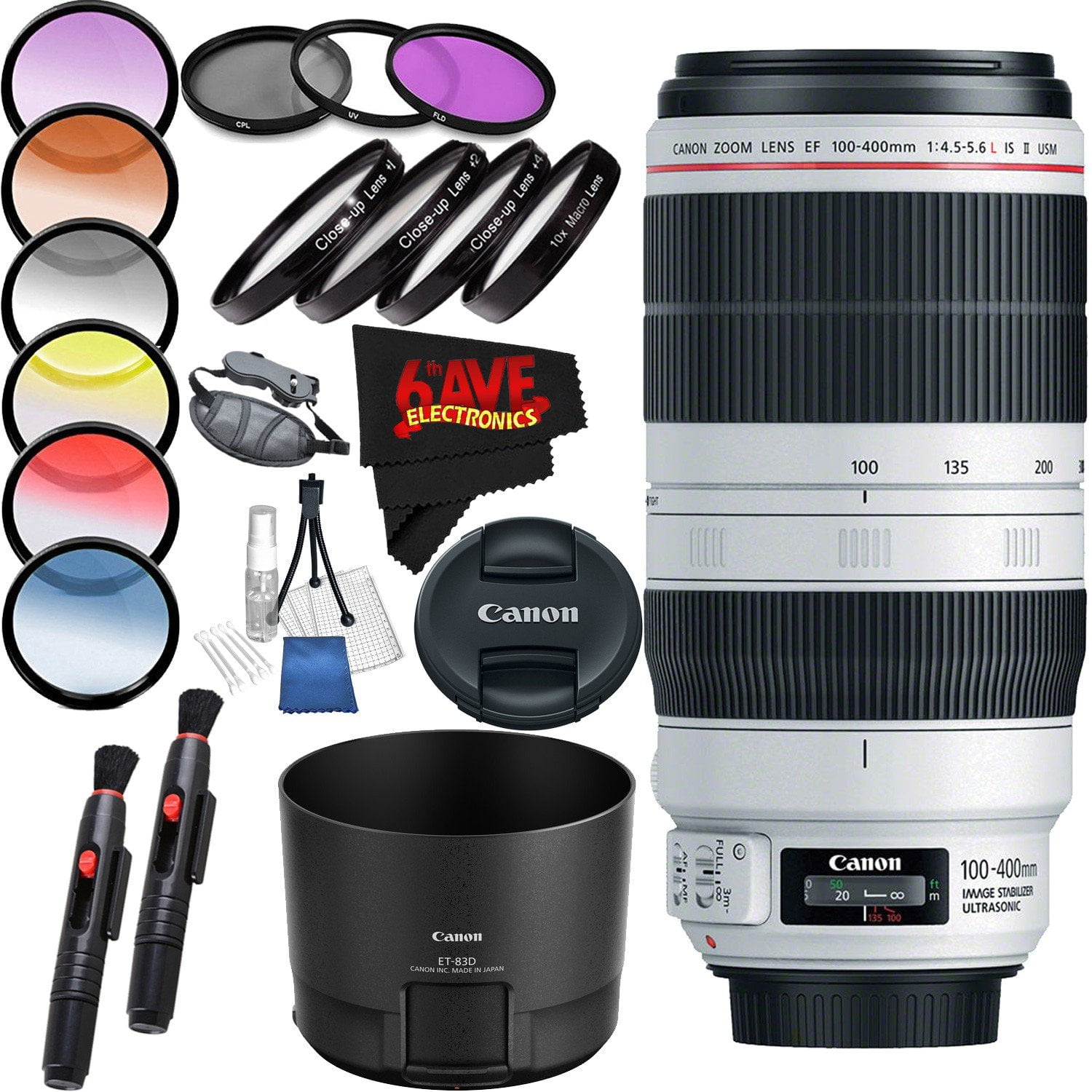Canon EF 100-400mm f/4.5-5.6L is II USM Lens (Intl Model