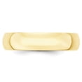 thumbnail image 2 of 10K Yellow Gold Ring Band Wedding Standard Half Round, 2 of 3