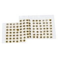 thumbnail image 2 of Simulation Fisheye Sticker, Easily Use Fishing Lure Eyes  For Crafts For DIY Baits For Fishing Enthusiast Gold, 2 of 8