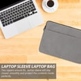 thumbnail image 3 of JUNWELL 15.6inch Laptop Notebook Sleeve Portable Carry Case Shockproof Protective Bag (Grey), 3 of 8