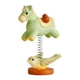 thumbnail image 2 of Siruishop Auto Adornment Accessories, Spring Shaking Head Doll Desktop Decorative for Desk Green, 2 of 7