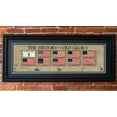 thumbnail image 4 of The History of Old Glory - Framed 2” Black Double Matted, Grooved Molding 11 ¾" x 36", 4 of 5