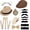 Beige, variant on 1920s Mens Costume Accessories Outfit Fedora Hat Roaring 20s Costumes Gangster Accessories for Party