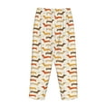 thumbnail image 5 of Naloa Dachshund Print Women’s Ultra-Soft Comfy Pajama Lounge Pants with Pockets & Drawstring, 5 of 8