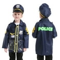 thumbnail image 5 of Toptie Firefighter & Police Pretend Play Set for Kids, Preschool Dress Up Clothes for Boys Girls, 5 of 7