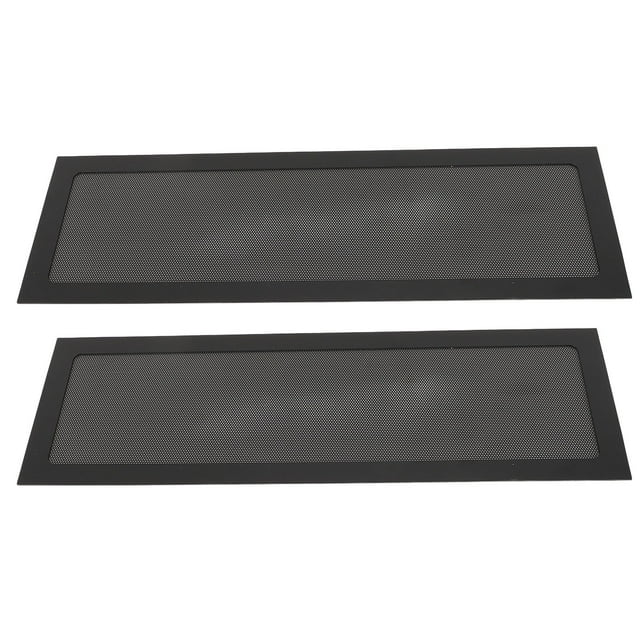 Paquete de 2 Filtros de Polvo para Ventilador de RefrigerAció de Computerador, 4,72 x 14,17 Pulgadas, Filtro de Polvo para Ventilador de PC, Marco Magnético, Filtro de