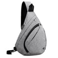 thumbnail image 1 of Mochila bandolera para hombre, bandolera, bandolera, mochila de viaje con, 1 of 8