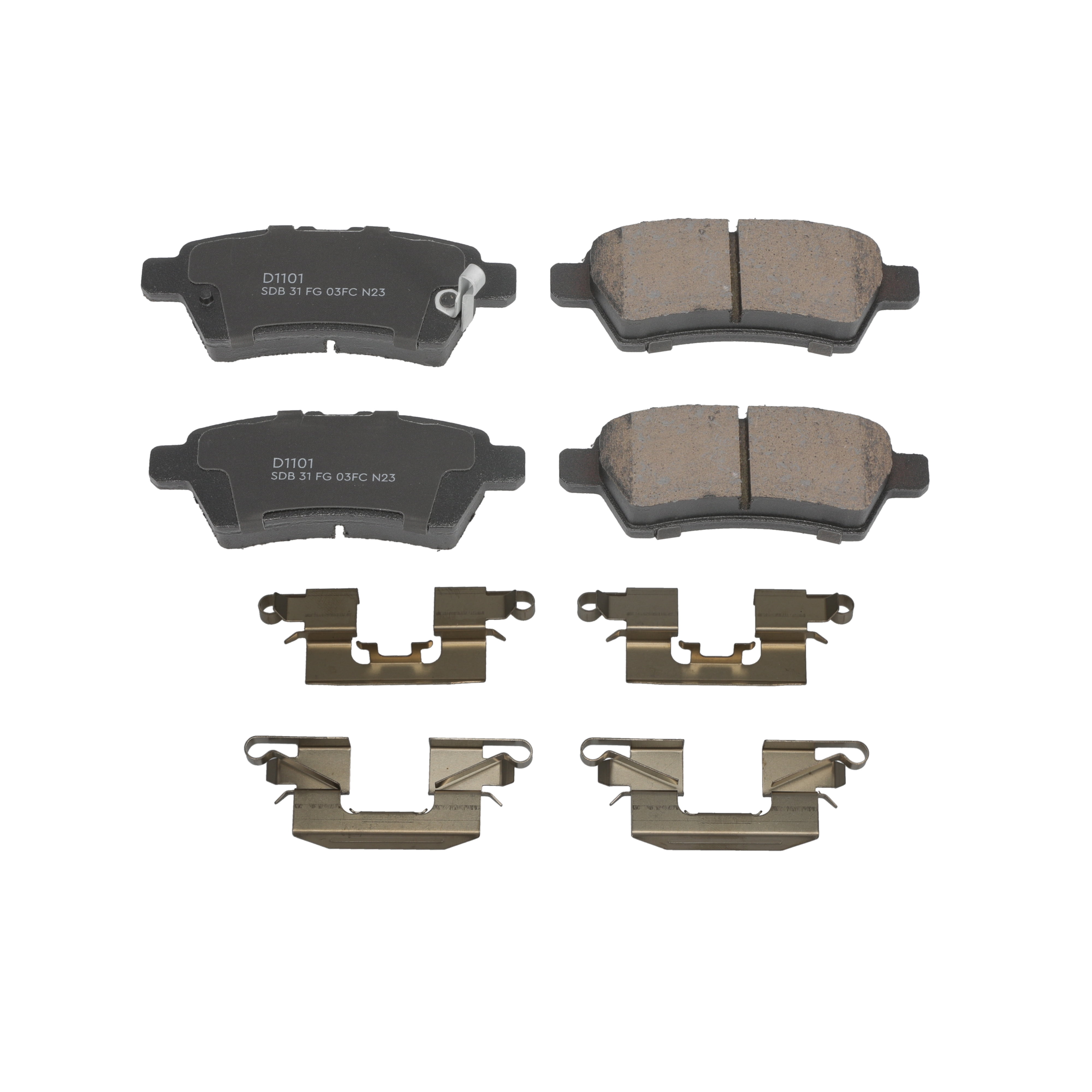 Winstop Brake Pad Set, Rear WS.1101.0.C, Nissan Pathfinder 2012-2004