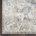 thumbnail image 5 of Nourison Astra Machine Washable 7' x 10' Grey Blue Vintage Indoor Rug, 5 of 9