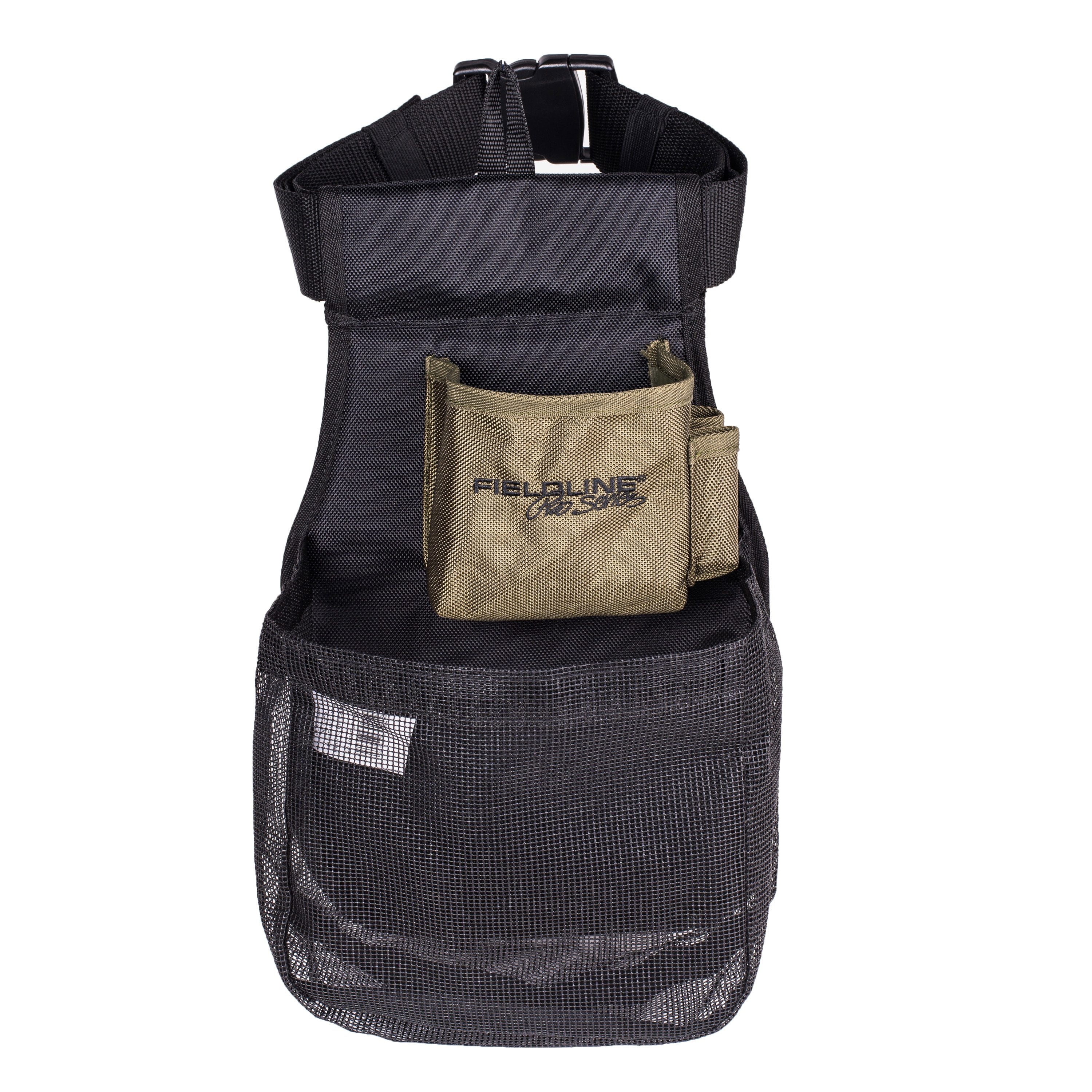 Fieldline Pro Large Trap Shooting Shell Pouch Ammo Pouch, Black Green, 1 Poly, 9 in x 14.8 in, New, 27 Rounds