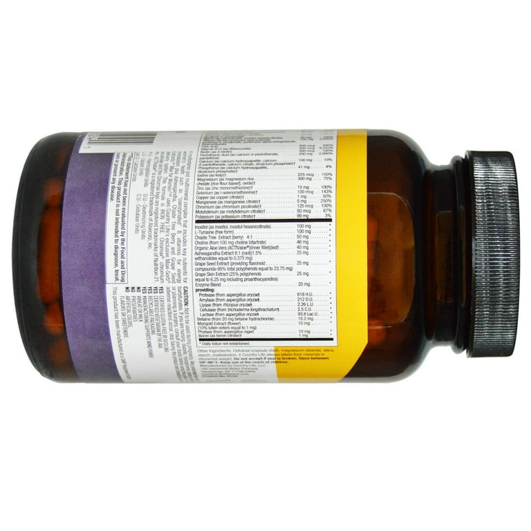 Max for Women, Multivitamin Mineral Complex, Iron Free, 120