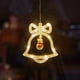 thumbnail image 5 of Xihbxyly Luz Led con Ventosa, Colgante de Papá Noel con Copo de Nieve y Ciervo, Funciona con Pilas, Luz Blanca Cálida, Decoración Navideña para El Hogar, Escaparate, Fiesta, Boda, 14,5 X 14 Cm., 5 of 6