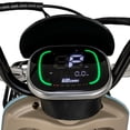 thumbnail image 3 of Bicicleta Electrica Luz Led Scooter 50 Km/h 3 Velocidades Azul, 3 of 6