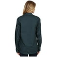 thumbnail image 2 of Roper Western Shirt Women L/S Snap Solid 2X Green 03-050-0265-1068 GR, 2 of 4