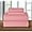 Dusty Rose, variant on Elegant Comfort Luxury 4-Piece Bed Sheet Set Three-Line Design 1500 Series Microfiber - Wrinkle and Fade Resistant - Deep Pocket, King, Rust