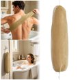 thumbnail image 2 of African Net Sponge Exfoliating Body Scrub, Extra Long Shower Washcloth with Hanging Cord, Gentle Skin Exfoliation Mesh Towel for Women Men, Quick-Drying Bath Loofah for Daily Cleansing 31.5Inch, 2 of 9