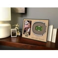 thumbnail image 4 of YouTheFan NFL Green Bay Packers 3D StadiumViews Picture Frame, 4 of 4