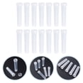 thumbnail image 2 of 20 Pcs Hydrangea Tube Floral Nutrition Clear Vase Fresh Large Plastic, 2 of 6