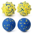 thumbnail image 1 of Pelotas de tenis Moonorange para perros, paquete de 4, juguete flotante duradero, 1 of 7