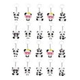 thumbnail image 4 of Masteelf Cartoon Panda Model Keychain Made of PVC Perfect for Decor Assorted Color Small Size Lightweight, 4 of 8