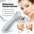 thumbnail image 5 of Neck Face EMS Roller Massager Electric 3D Vibration Body Slimming V-Shape Facial Lifting Handheld Skin Tightening Device (silver), 5 of 7
