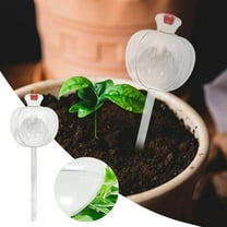 Watering Globes, 2025 New Top Fill Self Watering Planter Insert, Pumpkin Shape Automatic Watering Globe for Indoor Outdoor Water Bulbs Slow Release, Water Globes Decorative