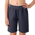 thumbnail image 3 of XXWXYD Kids Cotton Athleti𝖼 Shorts Pull On Elastic High Waist Workout Soft Running Clothes Breathable Quick-Dry Sportswear Gym Activewear Play for 3-16 Years, 3 of 9