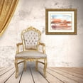 thumbnail image 3 of Goldberger, Jennifer 14x12 Gold Ornate Wood Framed with Double Matting Museum Art Print Titled - Sunset Horizon I, 3 of 4