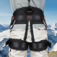 thumbnail image 2 of Adjustable Thickness Climbing Harness,  Half Body Harnesses for Fire Rescuing Caving Rock Climbing Rappelling Tree, 2 of 11