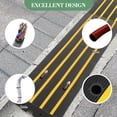 thumbnail image 2 of QinaQin 1 PC 48Inch Rubber Curb Ramp, Heavy Duty, Yellow, 2 of 9
