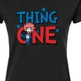 thumbnail image 3 of Dr. Seuss - American Thing One - Juniors Fitted Graphic T-Shirt, 3 of 6