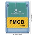 thumbnail image 3 of Tarjeta de memoria de 8MB/16MB/32MB/64MB con tarjeta de memoria para juegos OPL para consola de juegos PS2, 3 of 9